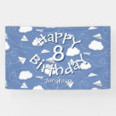 Buscar cielo azul y nubes blancas posters Para niños