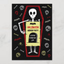 Buscar terror invitaciones Esqueleto