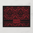 Buscar vampire tarjetas rsvp Novia gótica