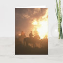 Buscar silueta del vaquero tarjetas Caballo