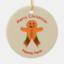 Buscar gingerbread man adornos Divertido