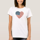 Buscar patriotic camisetas Corazón
