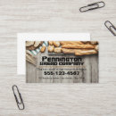 Buscar bread tarjetas de visita Pan