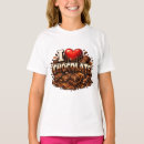 Buscar amo el chocolate camisetas Postre