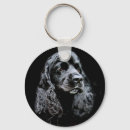 Buscar cocker spaniel llaveros Negro