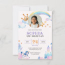 Buscar watercolor unicorn invitaciones Rosa