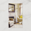 Buscar estacionamiento casero tarjetas de visita Interiorista