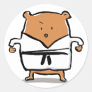 Buscar correa negra pegatinas Karate