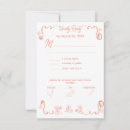 Buscar desagradable tarjetas rsvp Rosa