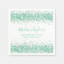 Buscar verde menta servilletas Graduación