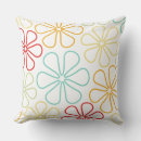 Buscar flores amarillas rojas cojines Patrón floral