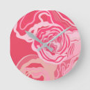 Buscar diseño gráfico relojes de pared Rosa
