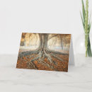 Buscar raíces del árbol tarjetas Naturaleza