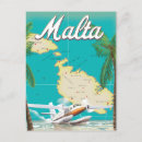 Buscar malta postales Acuarela