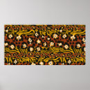 Buscar camuflaje animal posters Negro