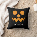 Buscar cara feliz cojines Halloween