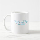 Buscar azul celeste tazas Tipografía