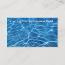 Buscar limpiador la piscina de tarjetas de visita Mantenimiento