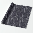 Buscar camo papel de regalo Gris