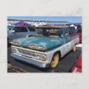 Buscar camión azul postales Vintage