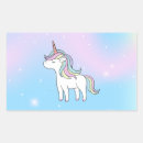 Buscar unicorn rectangulares pegatinas Unicornios