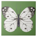 Buscar pintura de la acuarela azulejos Mariposa