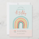 Buscar arco iris invitaciones Niña