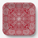 Buscar ornamental platos Rojo