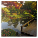 Buscar jardín japonés azulejos Estanque