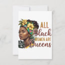Buscar mujer negra tarjetas General y unisex