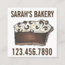 Buscar chocolate tarjetas de visita Torta