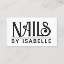 Buscar nail artist tarjetas de visita Moderno