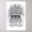 Buscar craneos posters Indio