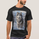 Buscar alaskan malamute camisetas Cáustico