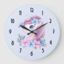 Buscar unicornio lindo relojes de pared Cuento de hadas