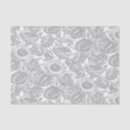 Buscar floral elegante papel de seda Toile
