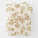 Buscar piñas papel de regalo Tropical