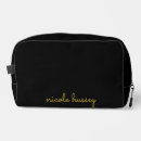 Buscar minimalista bolsas cosmetica Negro