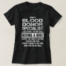 Buscar sangre camisetas Trabajo