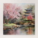 Buscar jardín japonés puzzles Primavera