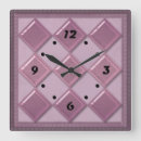 Buscar a cuadros relojes de pared Mosaico