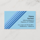 Buscar rayas diagonales azules tarjetas de visita Líneas