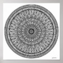 Buscar simétrico posters Mandala