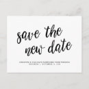 Buscar nueva fecha de boda postales Cambio de planes