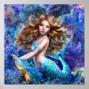 Buscar ninfas de mar posters Sirena