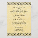 Buscar afiligranado invitaciones Oro
