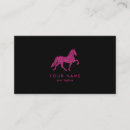 Buscar caballos tarjetas de visita Animal