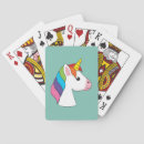 Buscar unicornio lindo barajas de cartas Kawaii