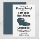 Buscar cocodrilo invitaciones Animal