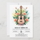 Buscar guitarra acústica invitaciones Músico